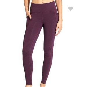 ATHLETA Spacedye Purple Chaturanga Tight S